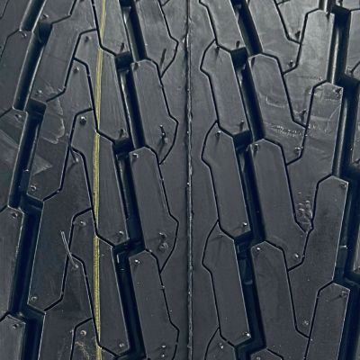 Image showing  18.5x8.50-8 6-Ply Highway Rib Tubeless High Speed Trailer Tire