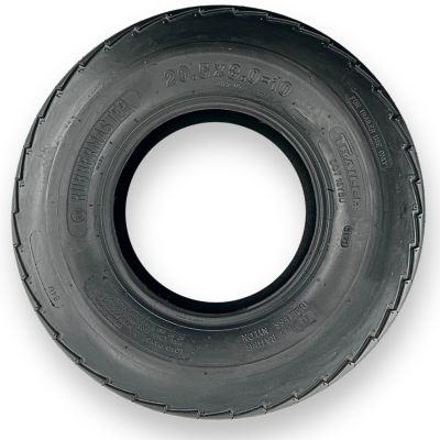 RubberMaster 20.5x8.0-10 (205/65D10) 6-Ply Highway Rib Tubeless High Speed Trailer Tire