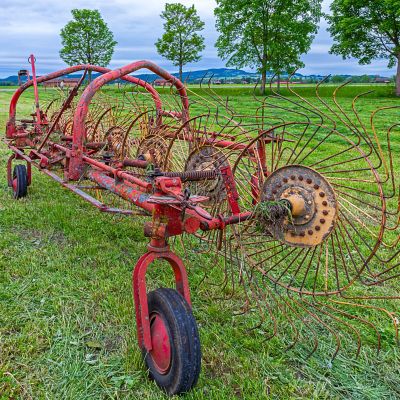 Image showing  RubberMaster 3.50-6 F2 4 Ply Tube Type Agricultural Tire