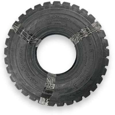 Deestone RubberMaster 6.00-9 Industrial Lug 10 Ply Tube Type Forklift Tire