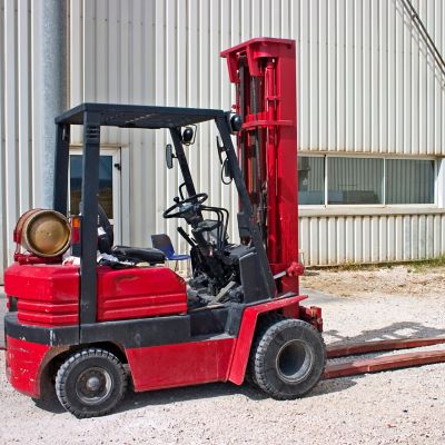 Image showing  RubberMaster 6.00-9 Industrial Lug 10 Ply Tube Type Forklift Tire