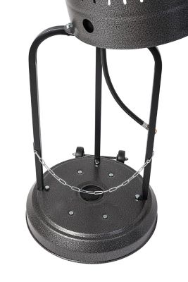 Image showing  46,000 BTU Commercial Patio Heater, Hammered Platinum