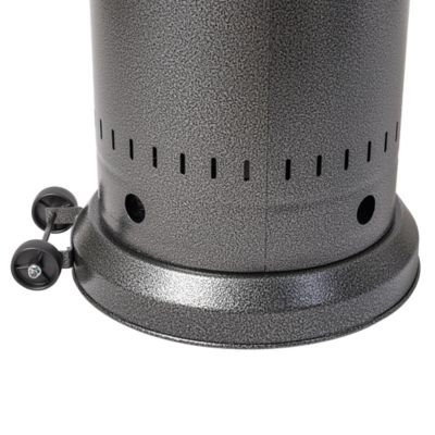 Image showing  46,000 BTU Commercial Patio Heater, Hammered Platinum