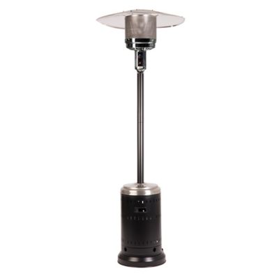 Fire Sense 46,000 BTU Onyx and Stainless Steel Patio Heater