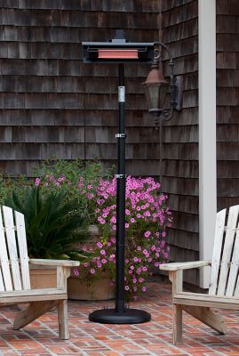 Image showing  Infrared Electric Patio Heater with Dimmer Switch, 5,115 BTU
