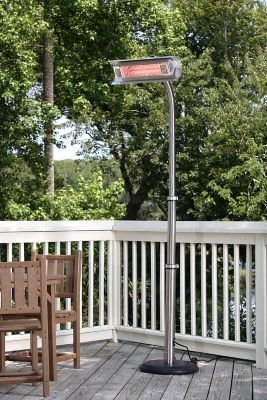 Image showing  5,115 BTU Telescoping Offset Pole-Mount Infrared Patio Heater