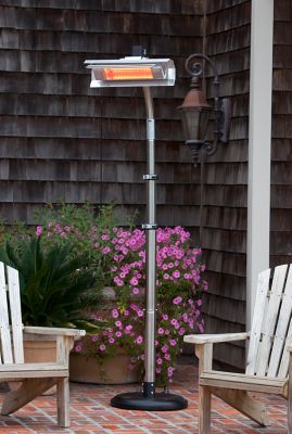 Image showing  5,115 BTU Telescoping Offset Pole-Mount Infrared Patio Heater