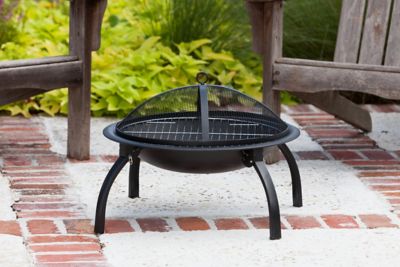 Image showing  22 in. Folding Fire Pit, Steel