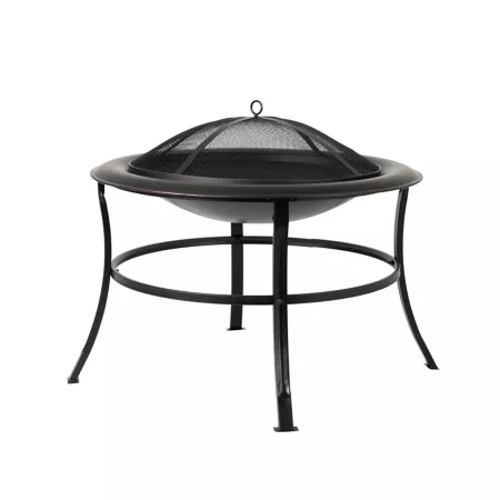 Fire Sense Tokia Round Fire Pit Fire Pits