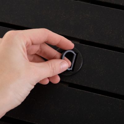 Image showing  Longmont Aluminum Rectangular LPG Fire Pit