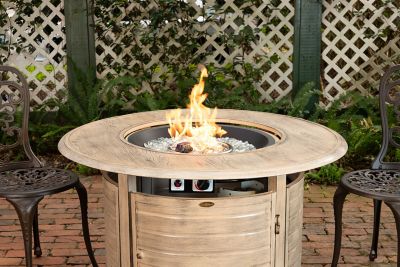 Image showing  42 in. Thatcher Propane Fire Pit, Driftwood