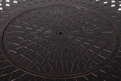 Image showing  42 in. Verona Aluminum Propane Gas Fire Pit