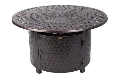 Image showing  42 in. Verona Aluminum Propane Gas Fire Pit
