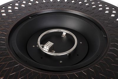 Image showing  42 in. Verona Aluminum Propane Gas Fire Pit