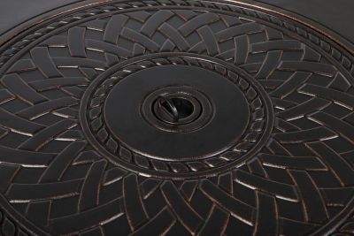 Image showing  33 in. Wagner Aluminum Propane Fire Pit