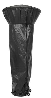 Fire Sense Full-Length Outdoor Vinyl Cover for Gas Patio Heaters, 34-39 in. Round Reflectors