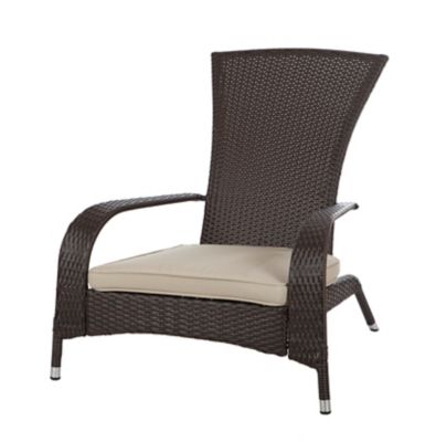 Image showing  Coconino Wicker Chair, Mocha Finish