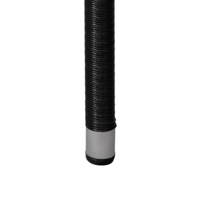 Image showing 8 th Patio Sense 4 pc. Morgan Outdoor Wicker Chair Set, Black