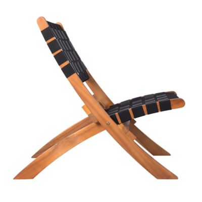 Image showing  Sava Outdoor Folding Chair, Acacia Wood Construction