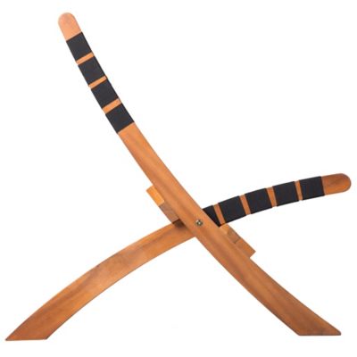 Image showing  Sava Outdoor Folding Chair, Acacia Wood Construction