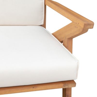 Image showing  Olso Wooden Patio Armchair, 26 in. x 31 in. x 30 in.