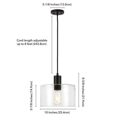 Image showing  1-Light Henri Pendant Light