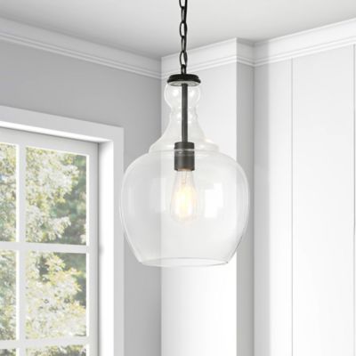 Image showing  1-Light Westford Glass Pendant Light