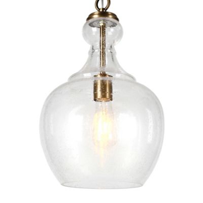 Image showing 3 th Hudson&Canal 1-Light Westford Glass Pendant Light