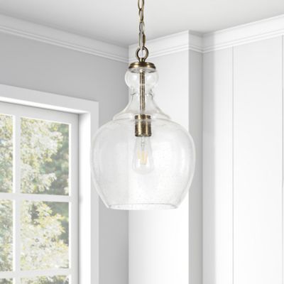 Image showing 8 th Hudson&Canal 1-Light Westford Glass Pendant Light