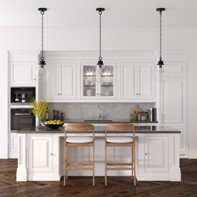 Image showing  1-Light Annie Glass Pendant Hanging Light