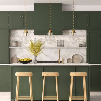 Image showing  1-Light Annie Glass Pendant Hanging Light