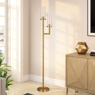 Image showing 1 th Hudson&Canal Basso Floor Lamp, 8 ft. Cord