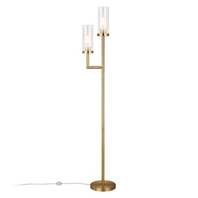 Image showing 8 th Hudson&Canal Basso Floor Lamp, 8 ft. Cord