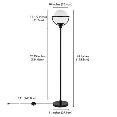 Image showing  Cieonna Floor Lamp, 8 ft. Cord