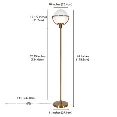 Image showing  Cieonna Floor Lamp, 8 ft. Cord