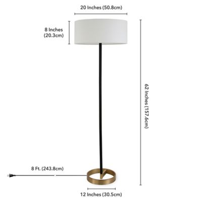 Image showing  Estella Matte Floor Lamp, 8 ft. Cord