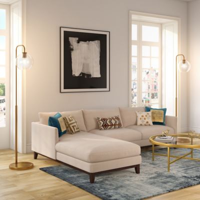 Image showing 9 th Hudson&Canal Harrison Arc Floor Lamp, 8 ft. Cord