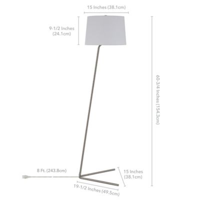 Image showing  Markos Floor Lamp, 8 ft. Cord