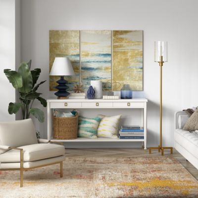 Image showing  Panos Floor Lamp, 8 ft. Cord