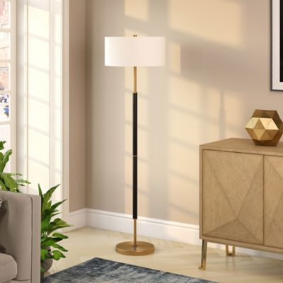Image showing  Simone Two-Tone Floor Lamp, 8 ft. Cord
