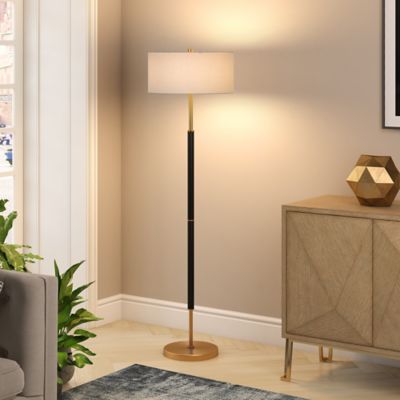 Image showing  Simone Two-Tone Floor Lamp, 8 ft. Cord