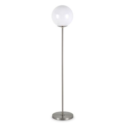 Hudson&Canal Theia Globe And Stem Floor Lamp, 8 Ft. Cord