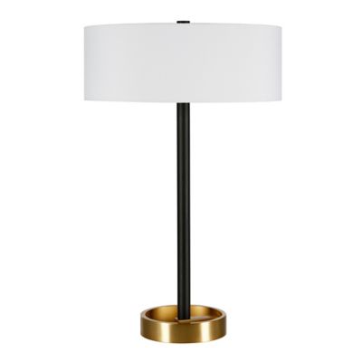 Hudson&Canal Estella 2-Tone Table Lamp, 6 Ft. Cord