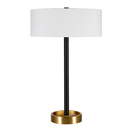 Hudson&Canal Estella 2-Tone Table Lamp, 6 ft. Cord