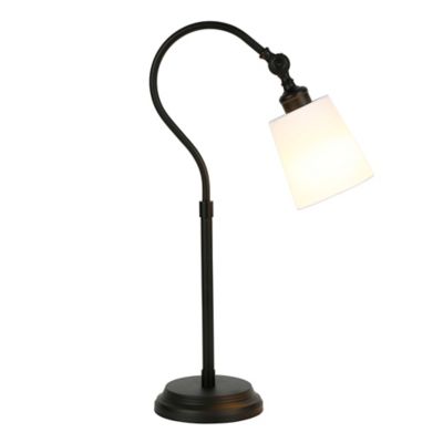 Image showing  Harland Table Lamp, 6 ft. Cord, Blackened Bronze