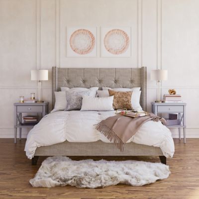 Image showing  Harlow Glass Table Lamp, 6 ft. Cord