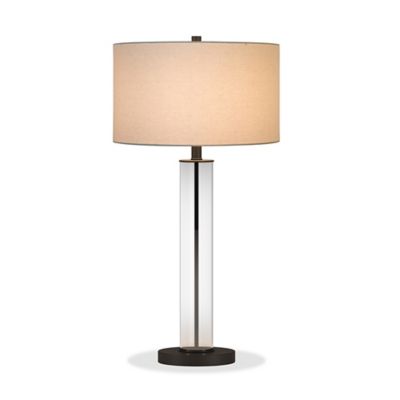 Image showing  Harlow Glass Table Lamp, 6 ft. Cord