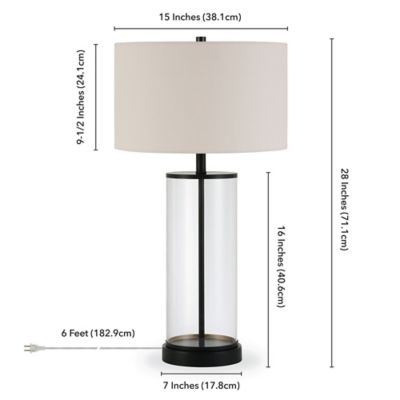 Image showing  Rowan Table Lamp, 6 ft. Cord