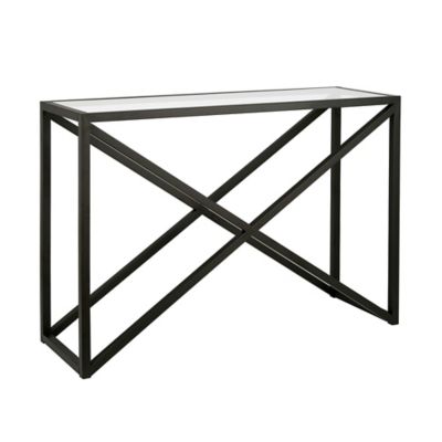 Image showing  Calix Console Table, Blackened Bronze