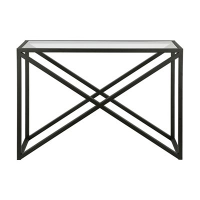 Image showing  Calix Console Table, Blackened Bronze